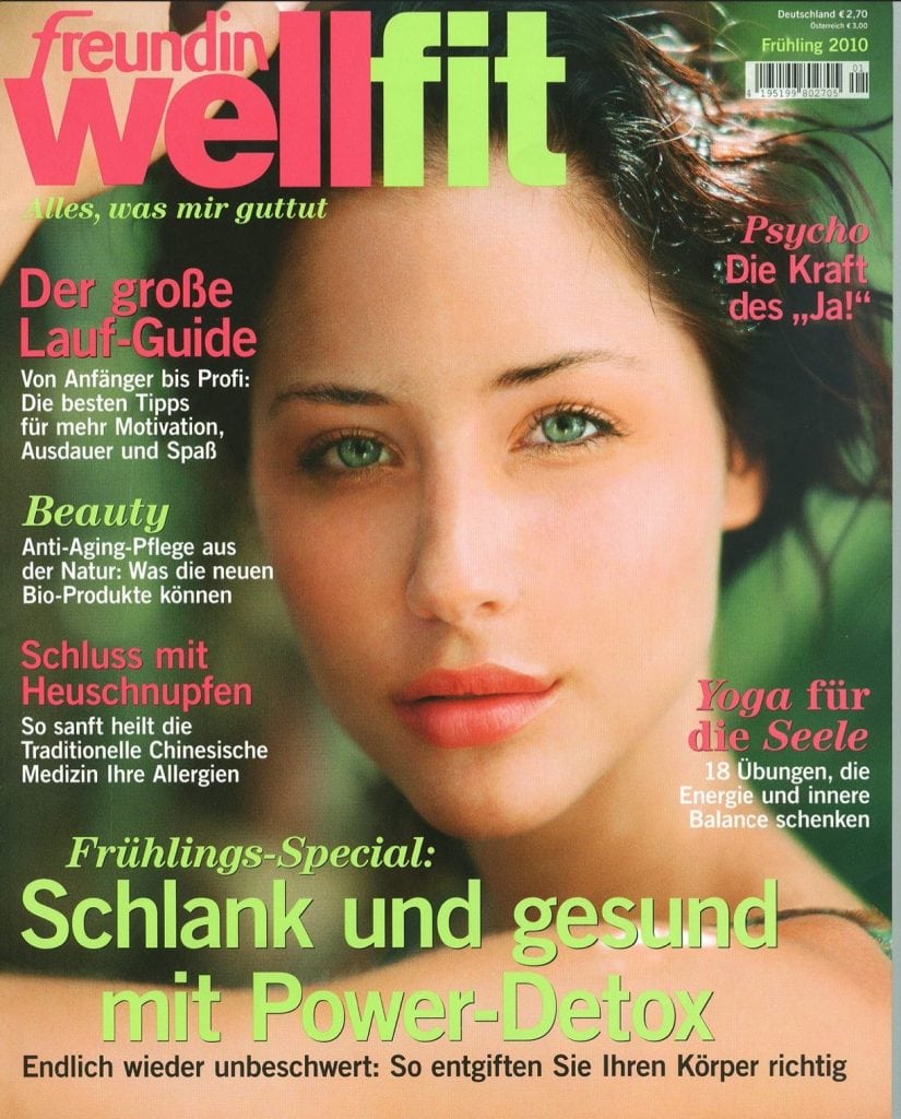 Presse Cover Freundin wellfit Magazin