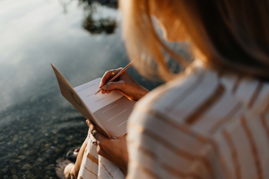 Journal and mindfulness diary