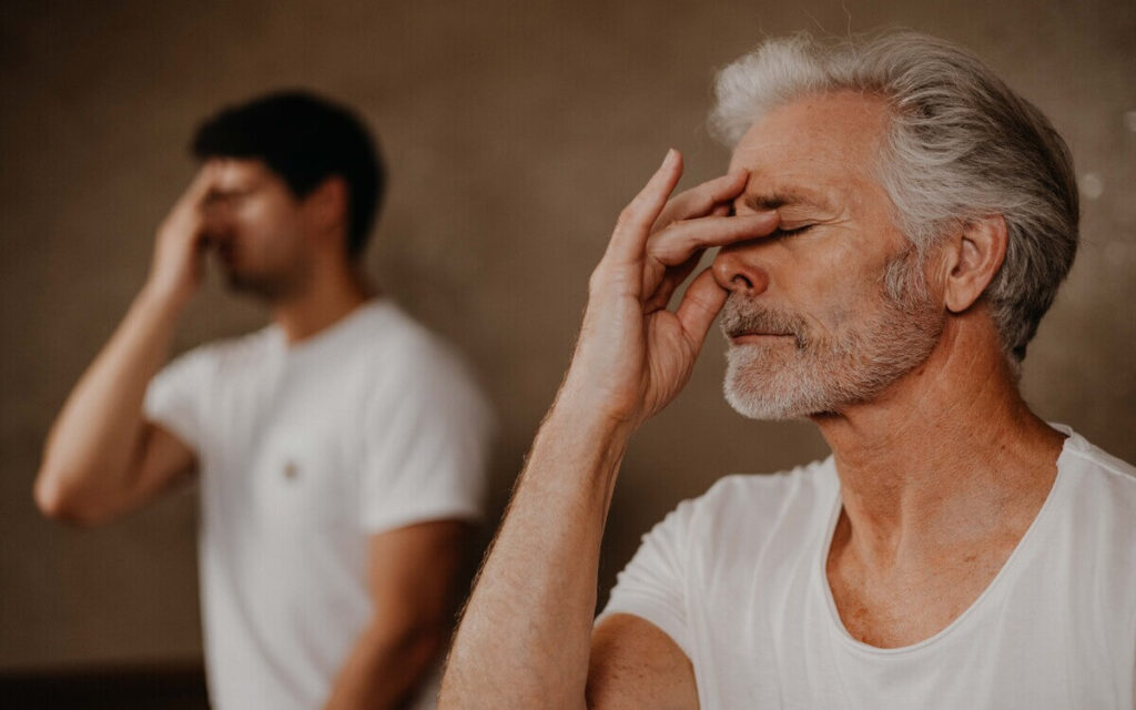 Nadi Shodhana Wechselatmung Nadi Shodhana (Alternate Nostril Breathing)