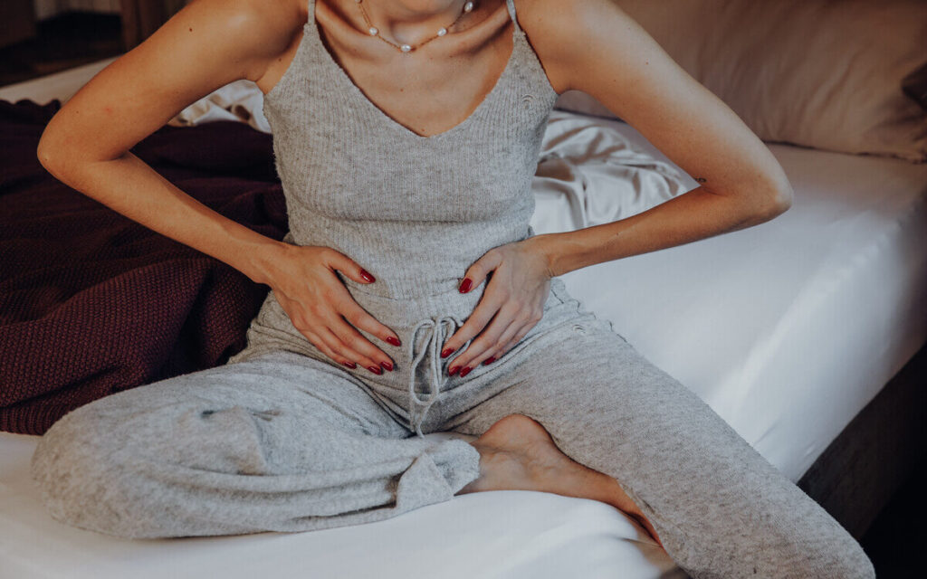 Wie sieht ein Blähbauch aus